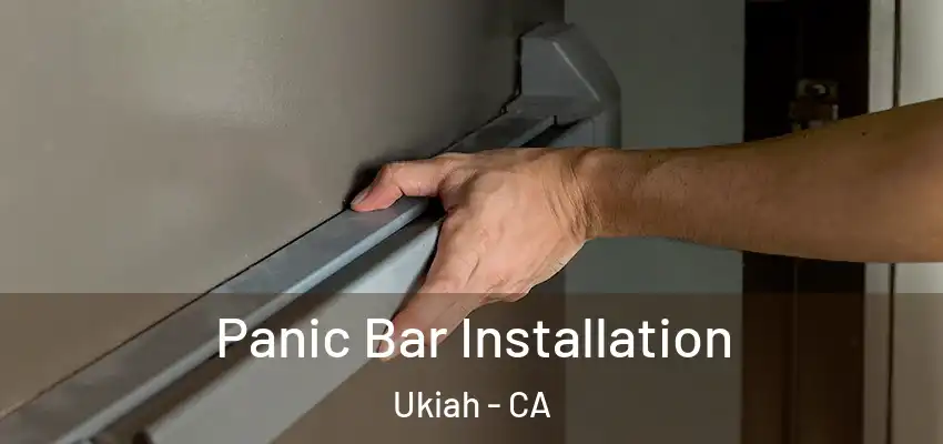  Panic Bar Installation Ukiah - CA